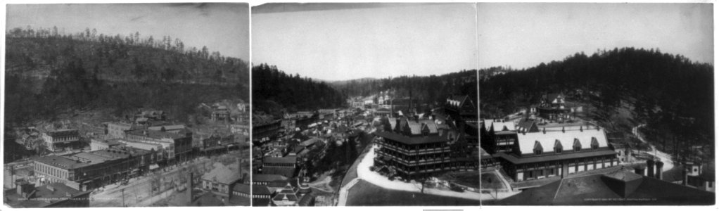 Hot Springs, Arkansas, from tower of the Eastman Hotel LCCN2006679291