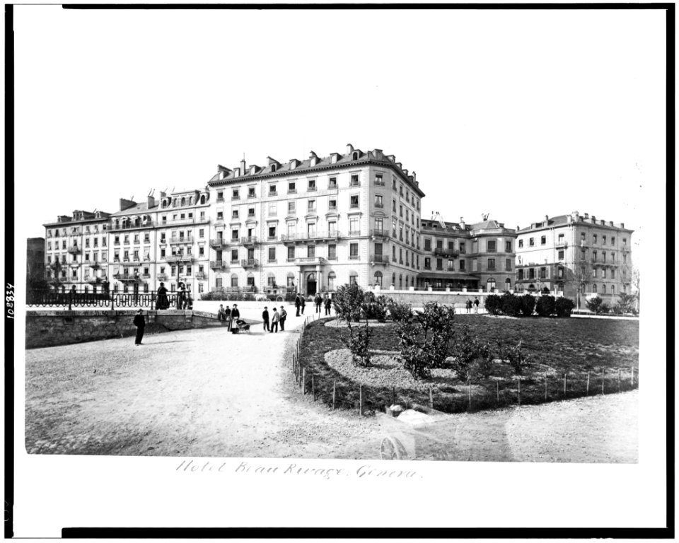 Hotel Beau Rivage. Geneva LCCN94513882