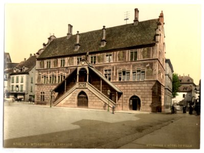 Hotel de Ville (town hall), Mulhausen, Alsace Lorraine, Germany-LCCN2002695078