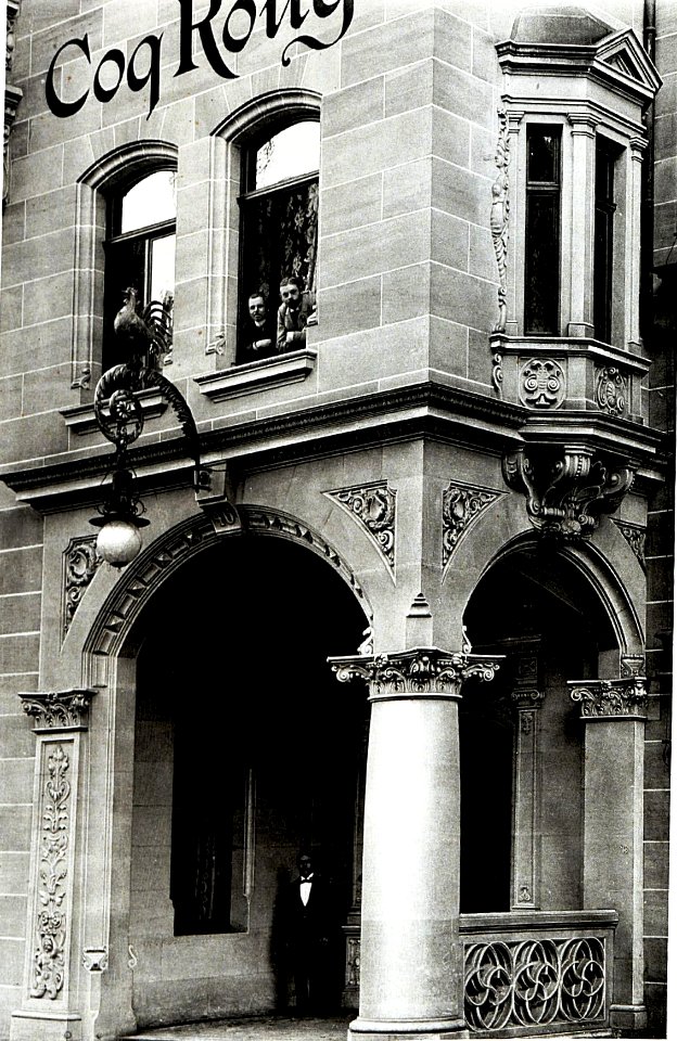 Hotel Rother Hahn in Nürnberg, Architekt G. Richter Nürnberg, Eingang, Tafel 82, Kick Jahrgang I