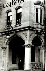 Hotel Rother Hahn in Nürnberg, Architekt G. Richter Nürnberg, Eingang, Tafel 82, Kick Jahrgang I