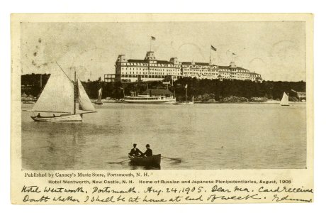 Hotel Wentworth, New Castle, N.H. Home of Russian and Japanese Plenipotentiaries, August, 1905 LCCN2005680015