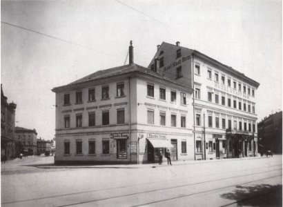 Hotel Stadt Rom Leipzig um 1905