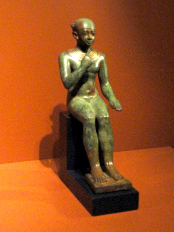 Horus as a child, 664-32 BCE - Nelson-Atkins Museum of Art - DSC08088