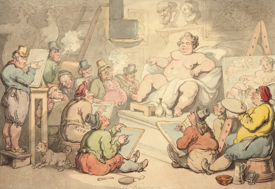 Houghton HEW 9.13.15 - Rowlandson, Dutch Academy