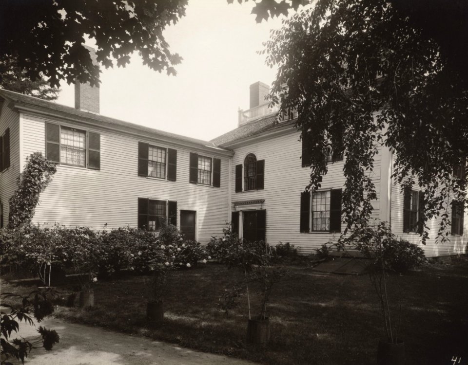 Houghton MS Am 1743.26 (16) - Sarah Orne Jewett House, rear view