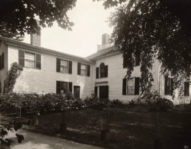 Houghton MS Am 1743.26 (16) - Sarah Orne Jewett House, rear view