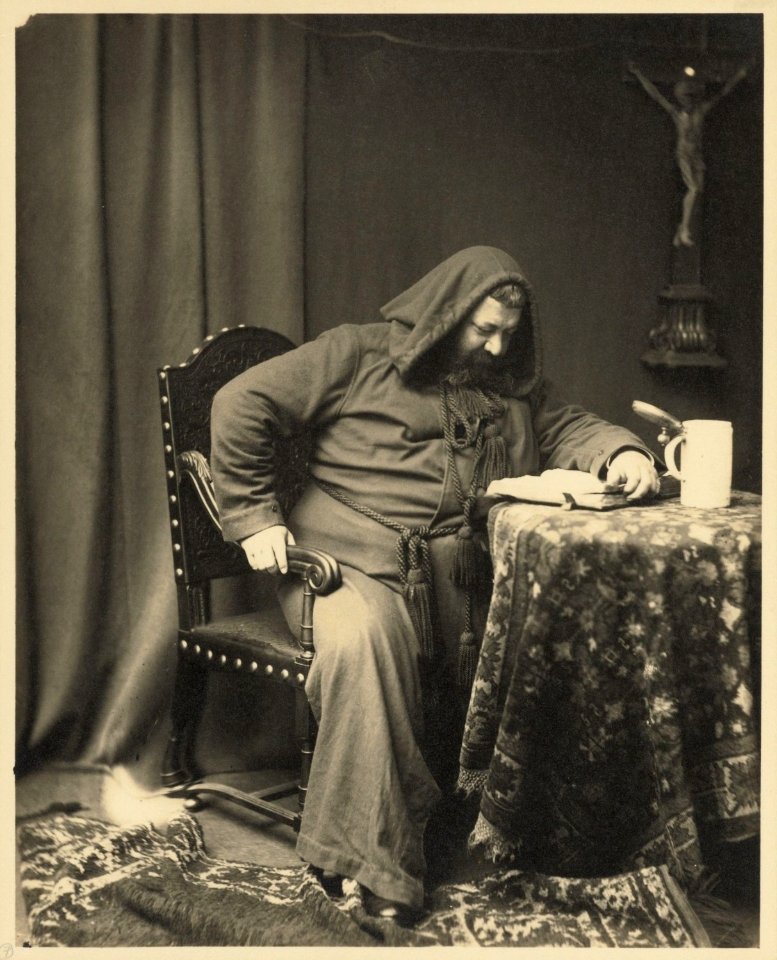 Houghton MS Typ 1097 (52) - Richardson in monk robes