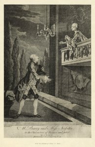 Houghton TCS 43 - Spranger Barry and Maria Isabella Nossiter as Romeo and Juliet