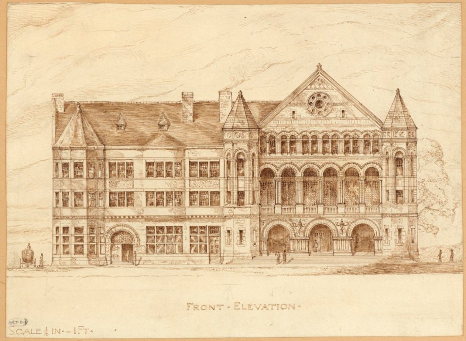 Houghton MS Typ 1096 (WCT B1) - Richardson, Washington Casino, front