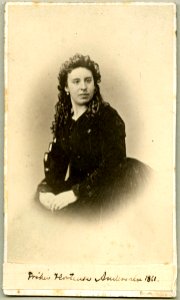 Hortense Andersén, porträtt - SMV - H1 043