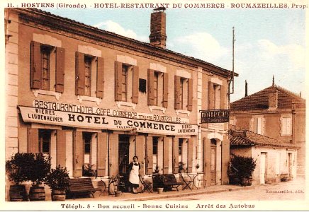 Hostens - bourg 13