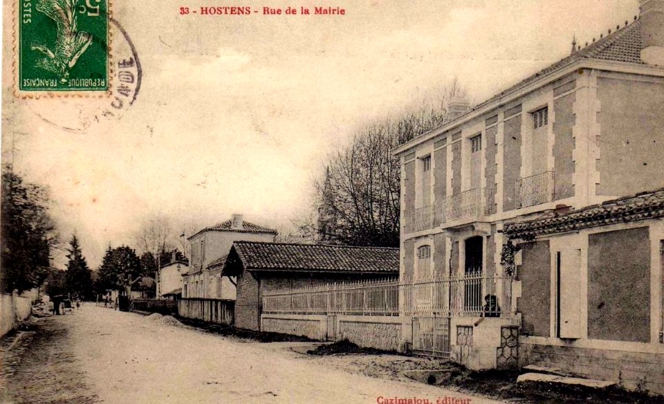 Hostens - bourg 8