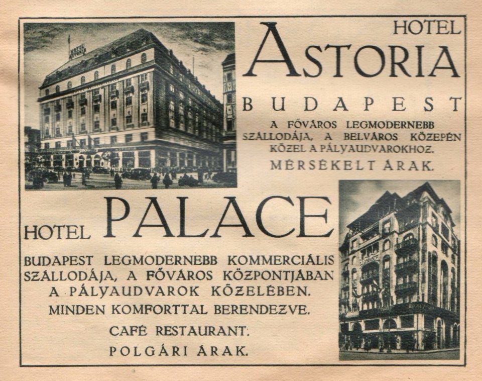 Hotel Astoria, Hotel Palace