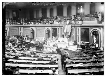 House in session. May 1911 LCCN2014689457