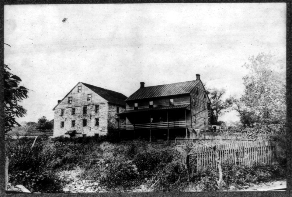 House in which Daniel Drawbaugh invented the first telephone in the early 1860's LCCN2002736593