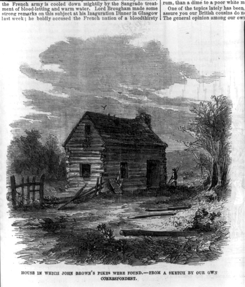 House in which John Brown's pikes were found LCCN2003677140