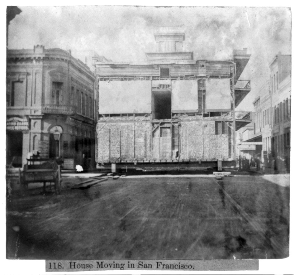 House moving in San Francisco LCCN2002720119
