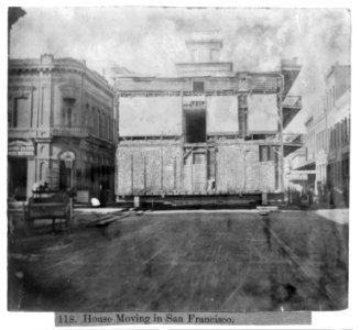 House moving in San Francisco LCCN2002720119