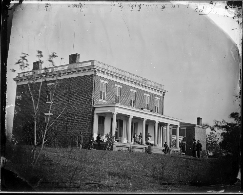 House near Dutch Gap Canal, James River, Va - NARA - 529190