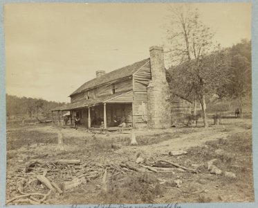 House of John Rose (i.e. Ross), near Ringgold (i.e. Rossville Gap), Ga LCCN2014646047