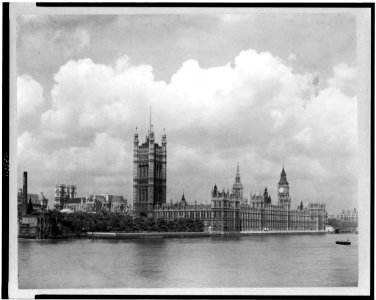 House of Parliament and Westminster Abbey LCCN95509019