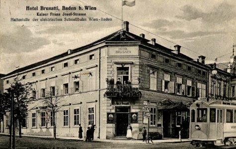 Hotel Brusatti in Baden bei Wien, Kaiser Franz Joseph-Ring