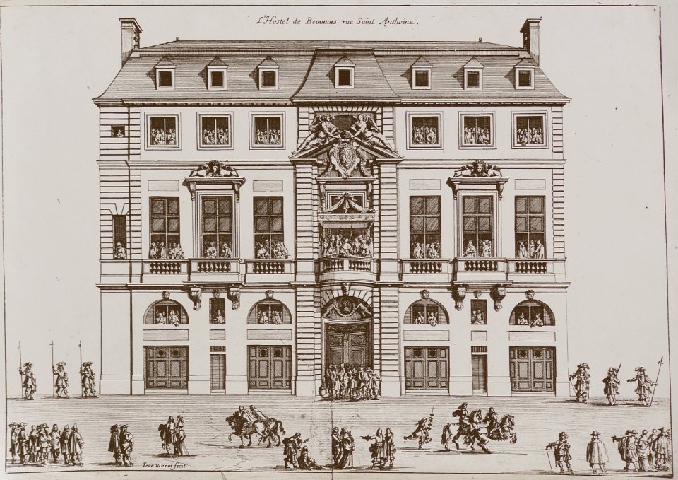 Hotel de Beauvais estampe