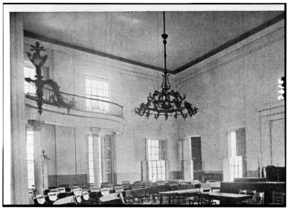 House of Representatives, Alabama State Capitol. The room in which the first Confederate Congress met, 1861 LCCN91793250
