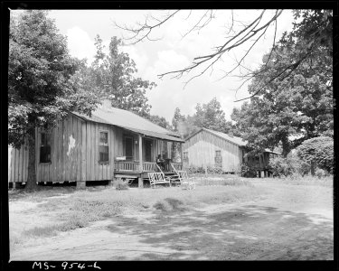 House of white miners in company housing project. Consolidated Coal Company, Bankhead Mine, Bankhead, Walker County... - NARA - 540626