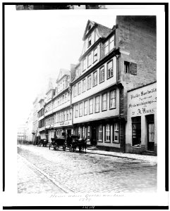 House where Goethe was born, 1749 LCCN94513822