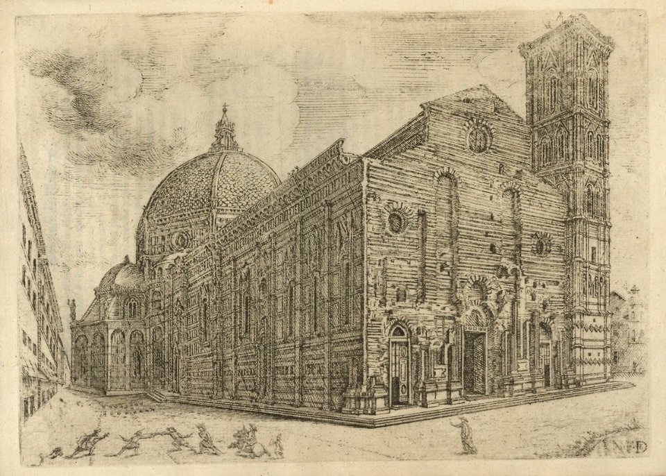Houghton Ital 3365.1 - Ferdinando Leopoldo del Migliore, 1684