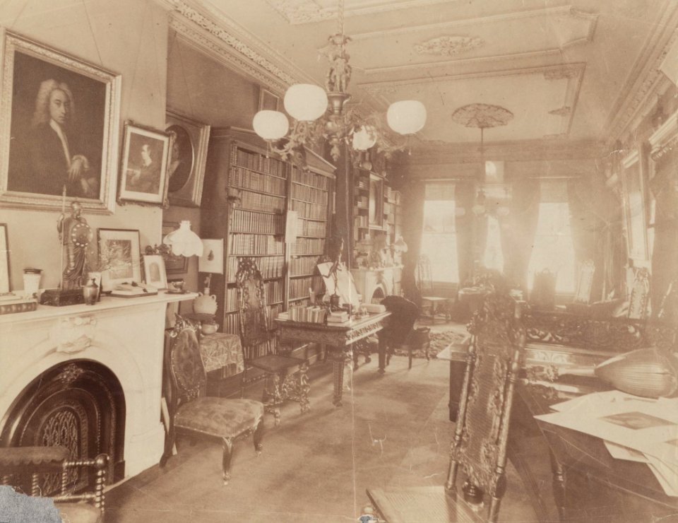 Houghton MS Am 1743.26 (16) - 148 Charles Street, drawing room