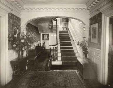 Houghton MS Am 1743.26 (16) - Sarah Orne Jewett House, lower hall