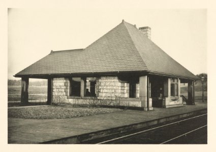 Houghton MS Typ 1070 - Richardson, Newton Railroad Station
