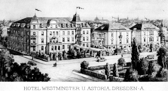 Hotel westminster villas bella época dresde