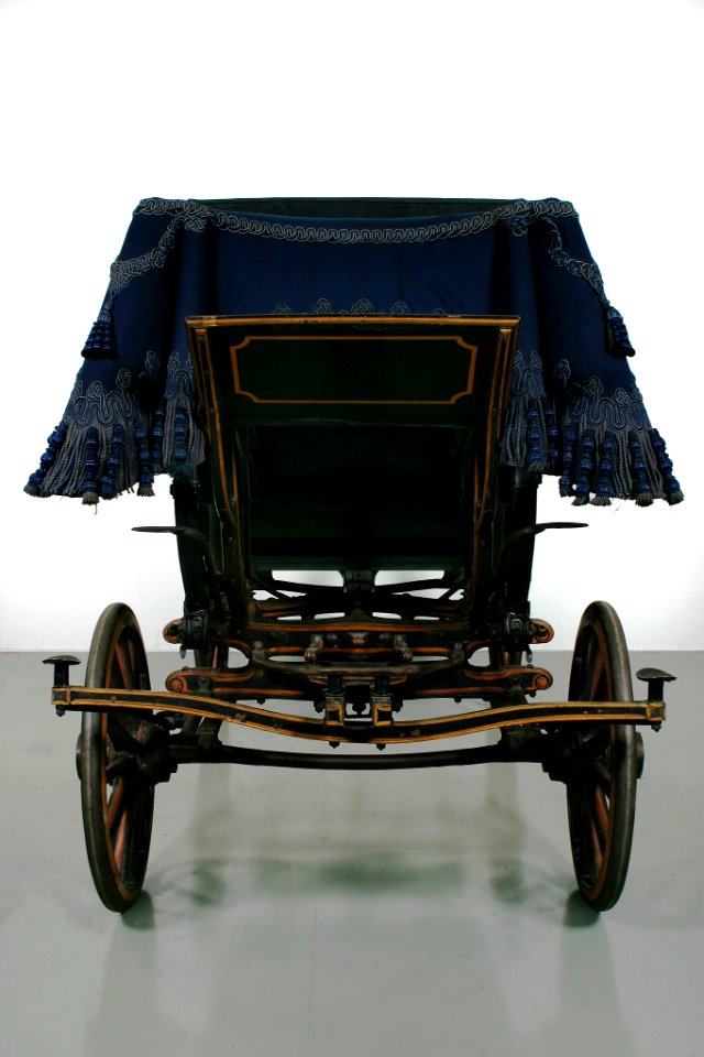 Hovvagn landå, framifrån - Livrustkammaren - 39588