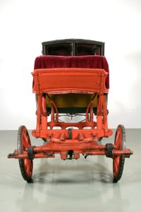 Hovvagn berlinare D, framifrån - Livrustkammaren - 48141