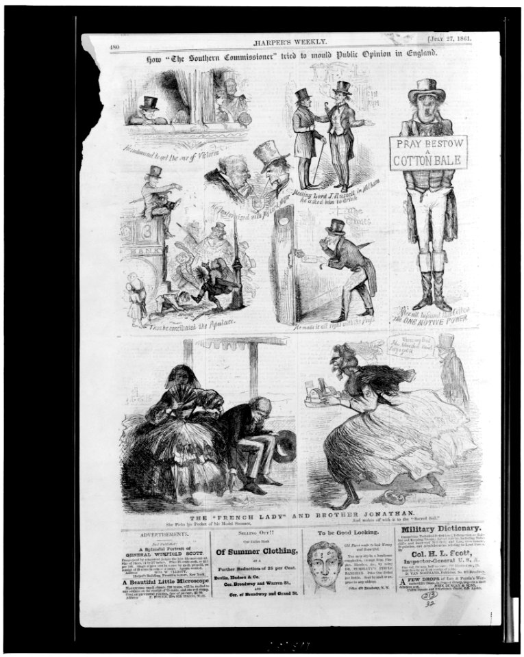 How The Southern Commissioner tried to mould (sic) public opinion in England LCCN95507589