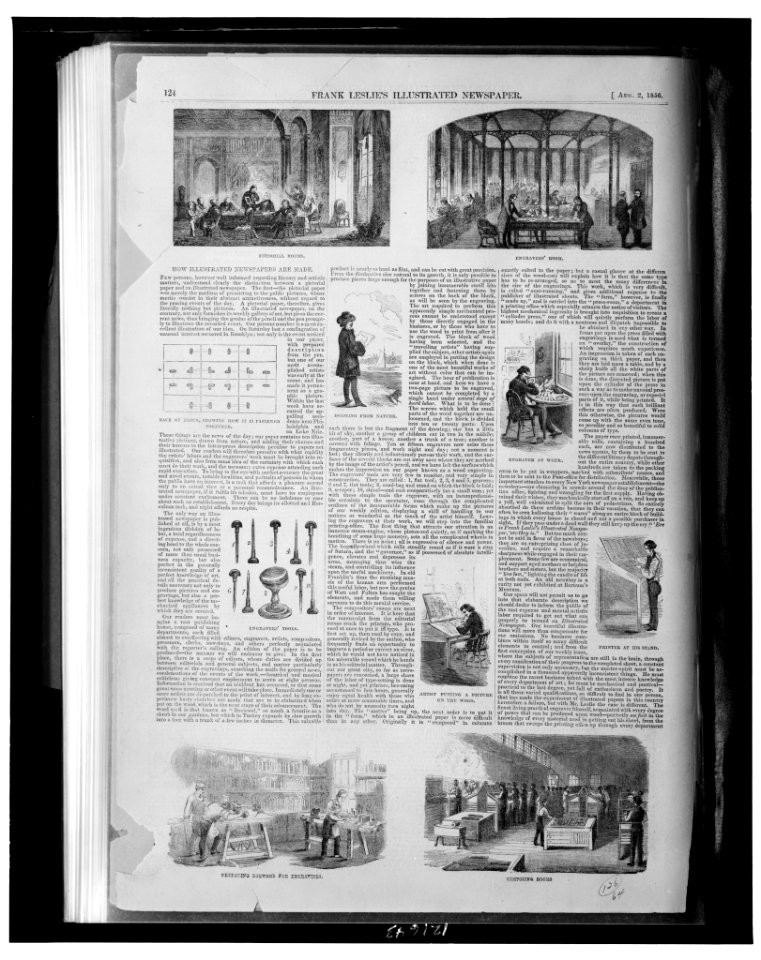 How illustrated newspapers are made LCCN98510934