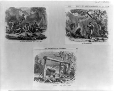 How we get gold in California- our camp on the Stanislaus, the first gold-hunters, and El Rastra LCCN2006679137