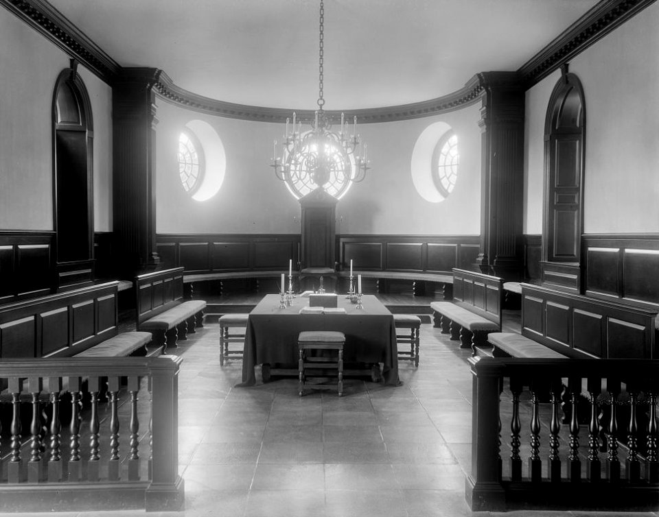 House of Burgesses in the Capitol Williamsburg James City County Virginia by Frances Benjamin Johnston