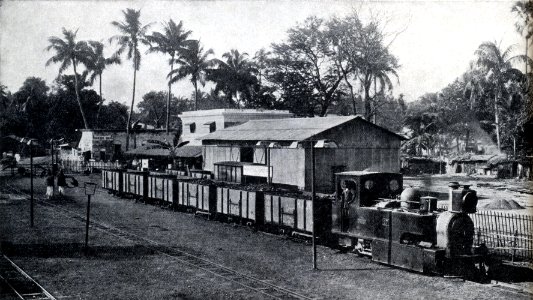 Howrah-Sheakhala Light Railway, No 17 'Eva', 2 ft gauge 0-4-2T Hunslet of 1908