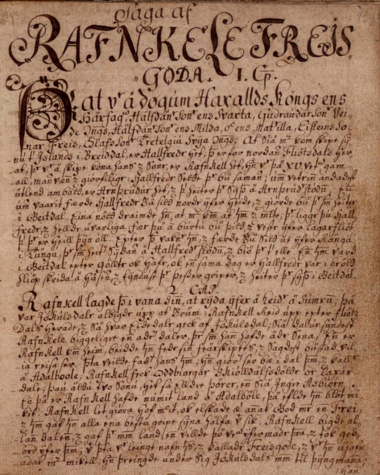 Hrafnkels saga