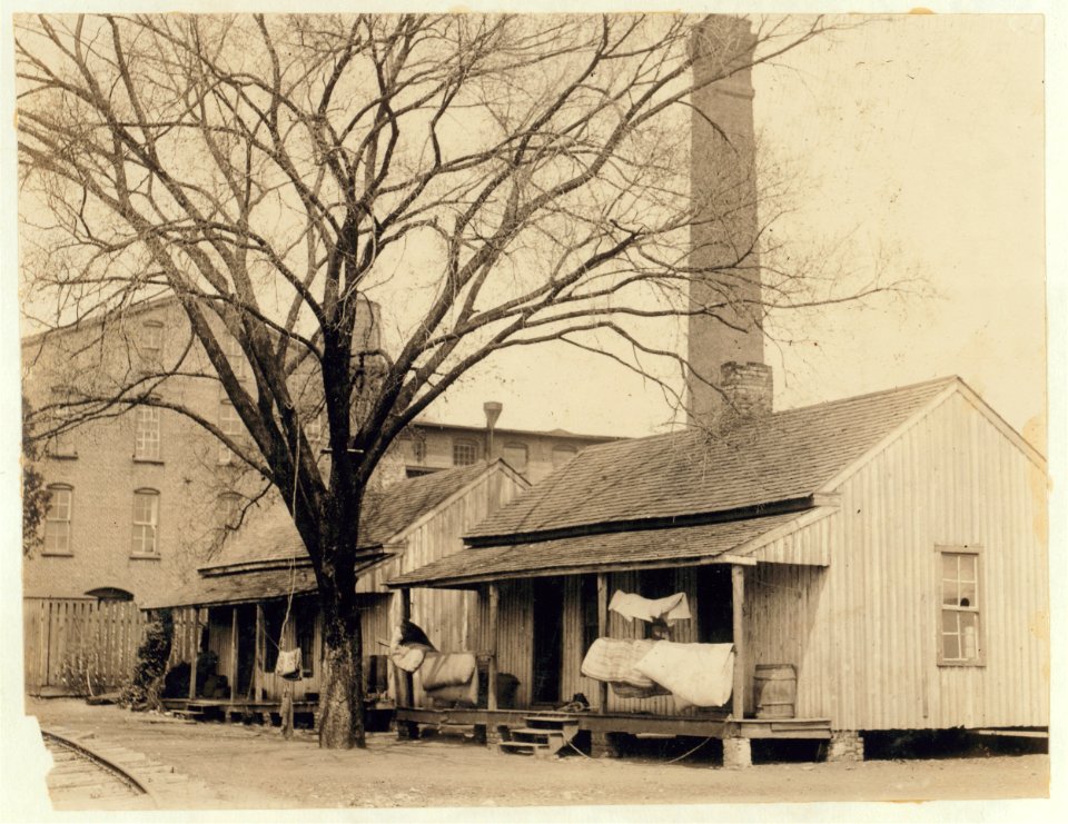 Housing conditions, Floyd Cotton Mill. LOC nclc.02772