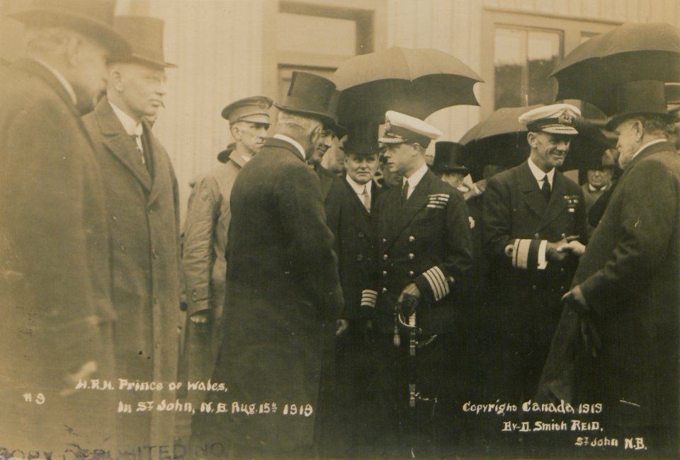 HRH Prince of Wales in St John, New Brunswick, Aug 15, 1919 (HS85-10-36053)