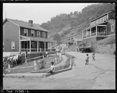 Housing for Negro miners. U.S. Coal and Coke Company, Gary Mines, Gary, McDowell County, West Virginia. - NARA - 540845