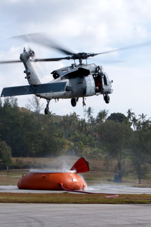 HSC-25 conducts wildfire training 150220-N-OG363-001