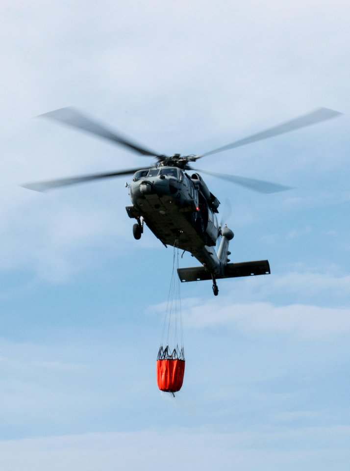 HSC-25 conducts wildfire training 150220-N-OG363-008