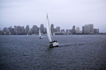Success ship seascape